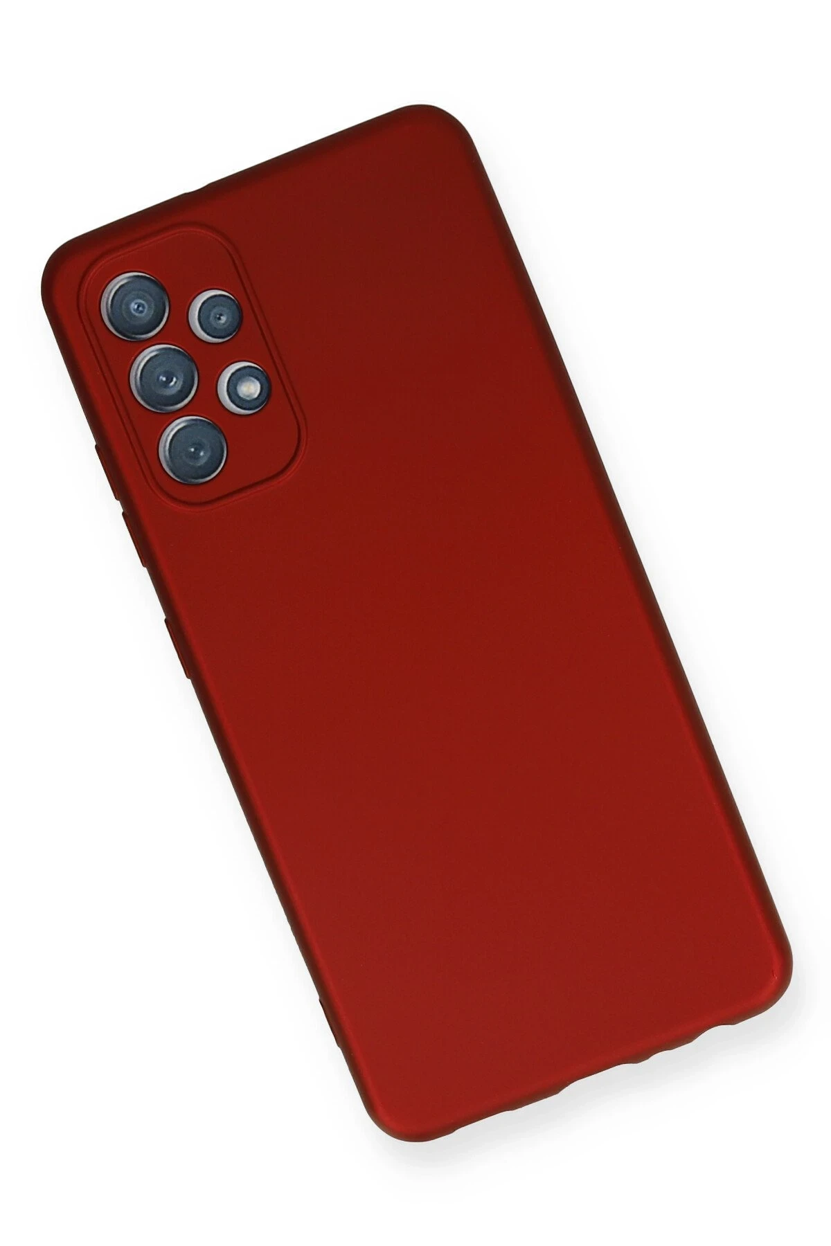 Newface Samsung Galaxy A32 Kılıf First Silikon - Bordo — görsel 3