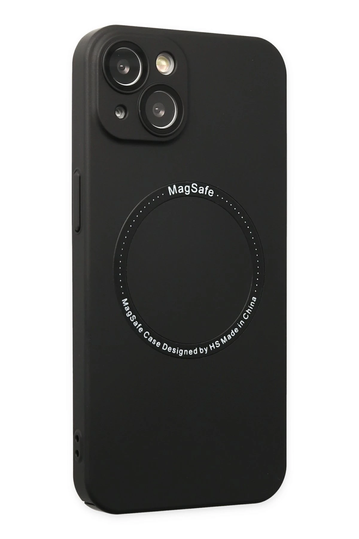 Newface Apple iPhone 14 Kılıf Jack Magneticsafe Lens Silikon - Siyah — görsel 2