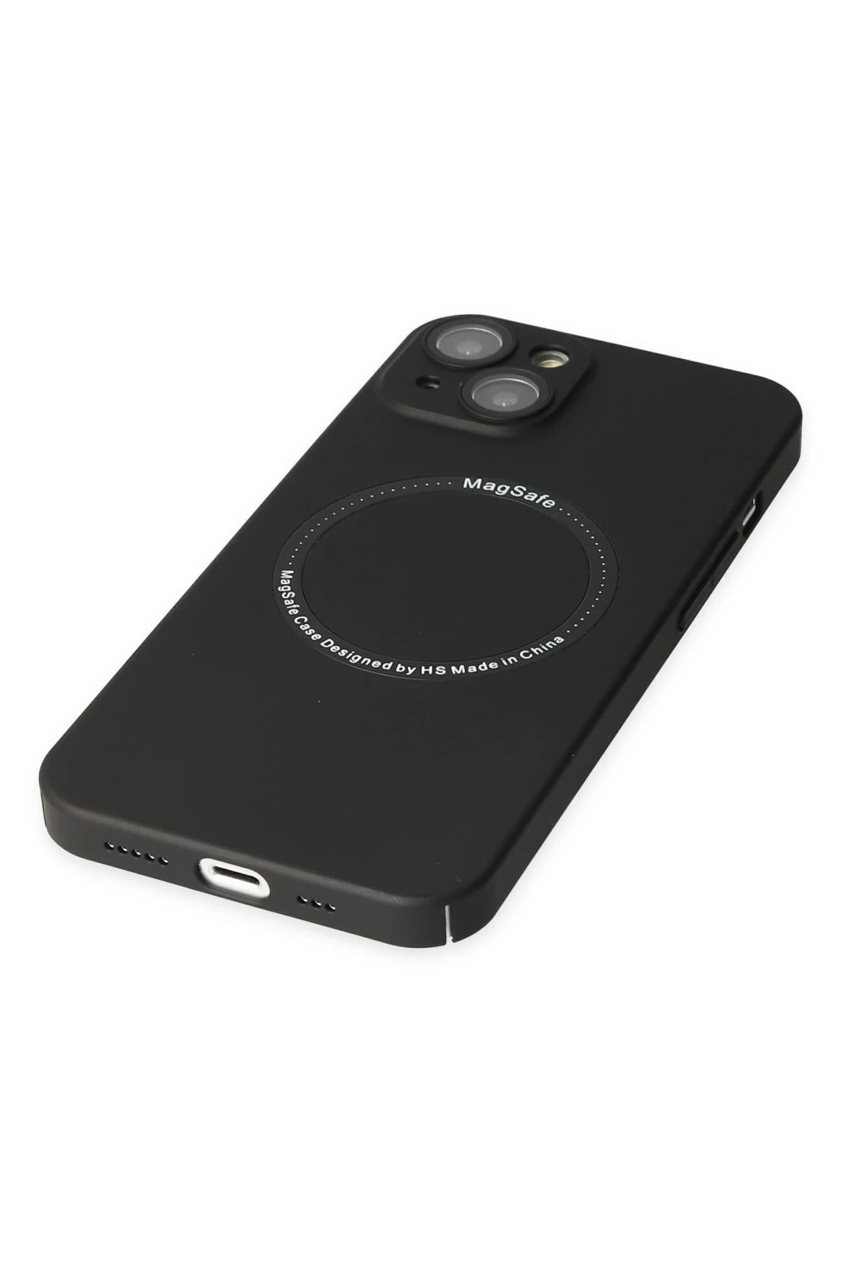 Newface Apple iPhone 14 Kılıf Jack Magneticsafe Lens Silikon - Siyah — görsel 4