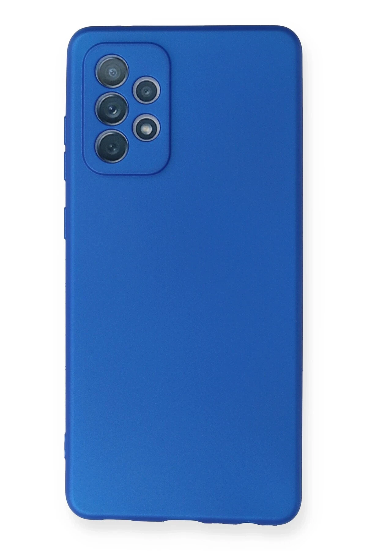 Newface Samsung Galaxy A72 Kılıf First Silikon - Mavi
