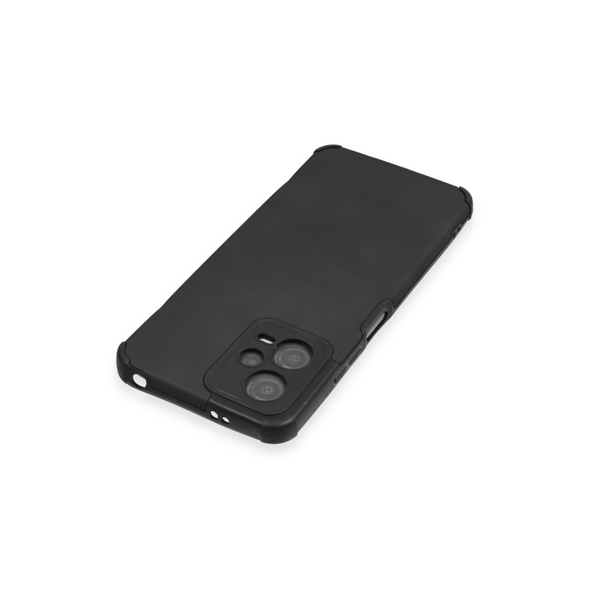 Newface Xiaomi Redmi Note 12 5G Kılıf Loop Deri Silikon - Siyah — görsel 11