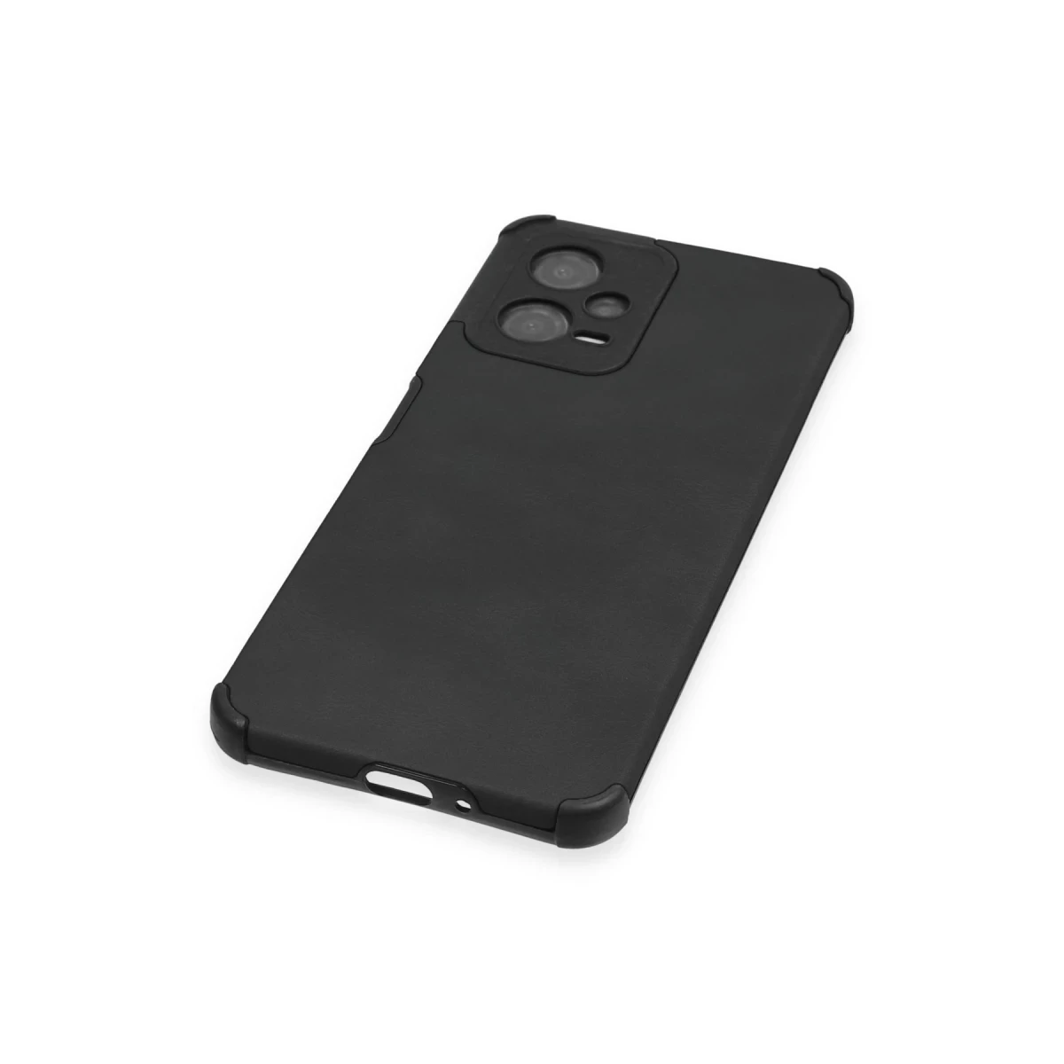Newface Xiaomi Redmi Note 12 5G Kılıf Loop Deri Silikon - Siyah — görsel 8