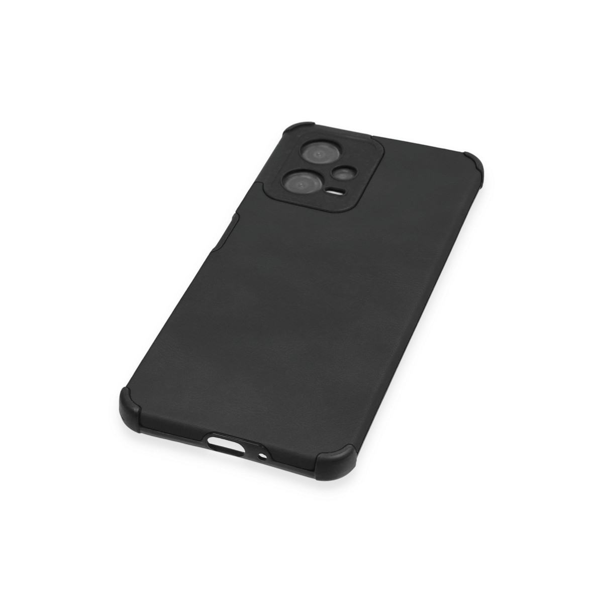 Newface Xiaomi Redmi Note 12 5G Kılıf Loop Deri Silikon - Siyah — görsel 12