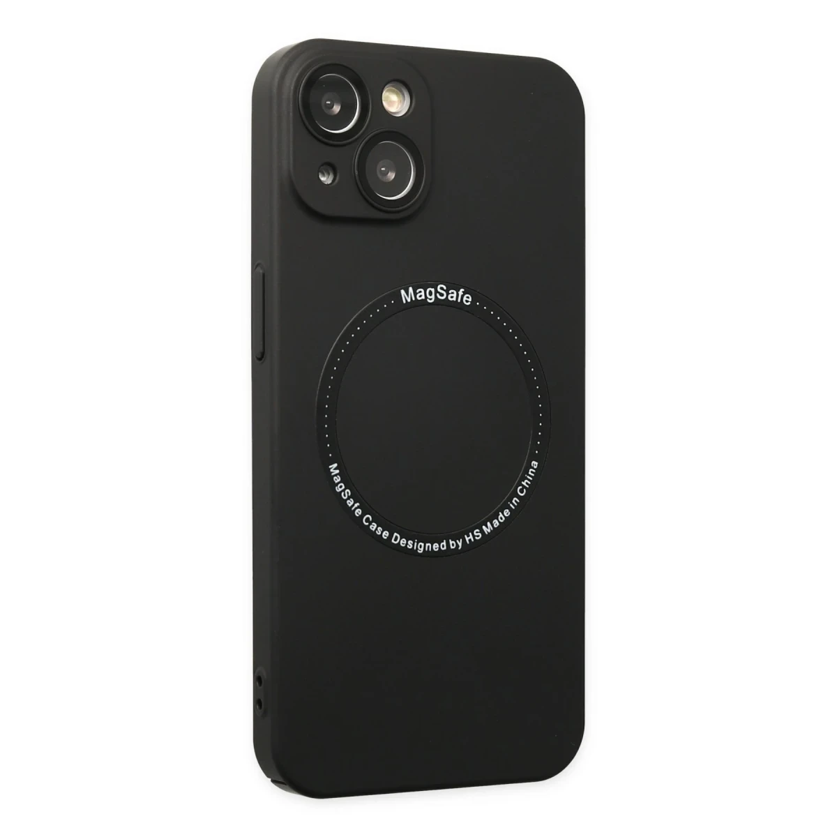 Newface Apple iPhone 14 Plus Kılıf Jack Magneticsafe Lens Silikon - Siyah — görsel 7