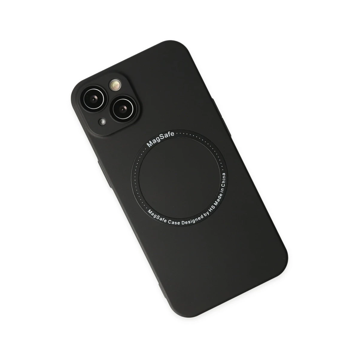 Newface Apple iPhone 14 Plus Kılıf Jack Magneticsafe Lens Silikon - Siyah — görsel 8