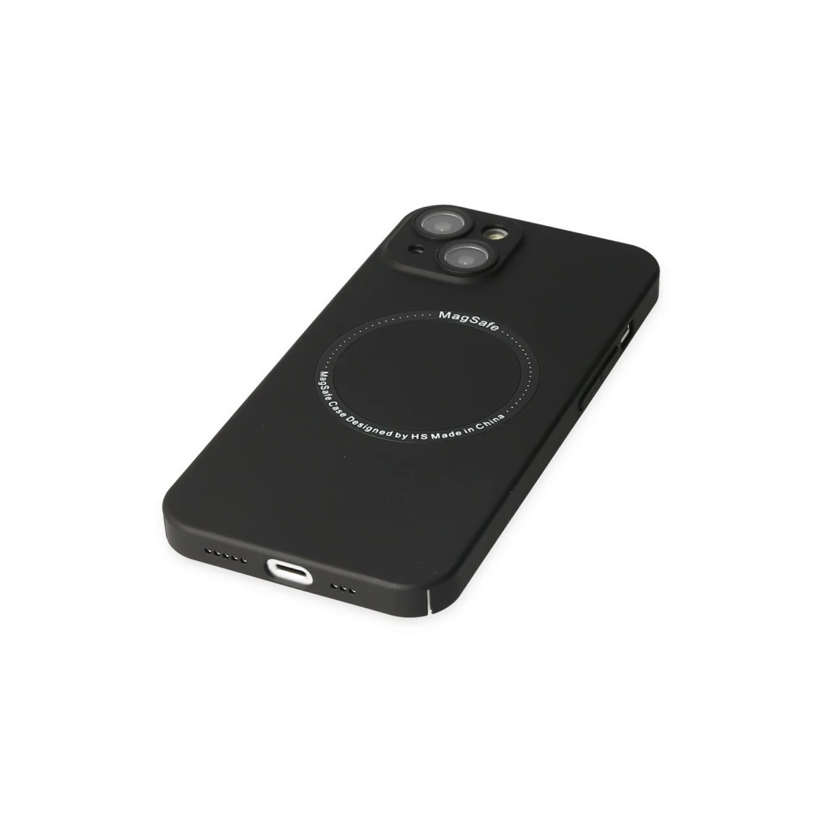 Newface Apple iPhone 14 Plus Kılıf Jack Magneticsafe Lens Silikon - Siyah — görsel 9