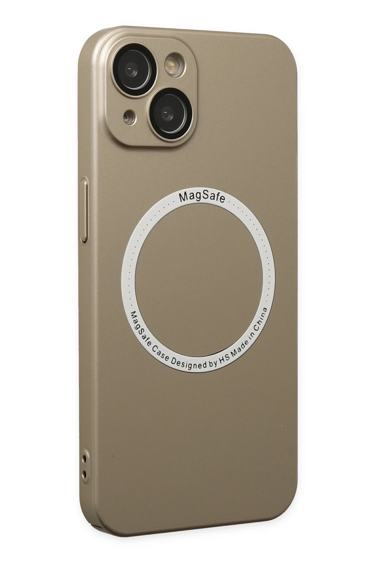 Newface iPhone 14 Plus Kılıf Jack Magneticsafe Lens Silikon - Gold