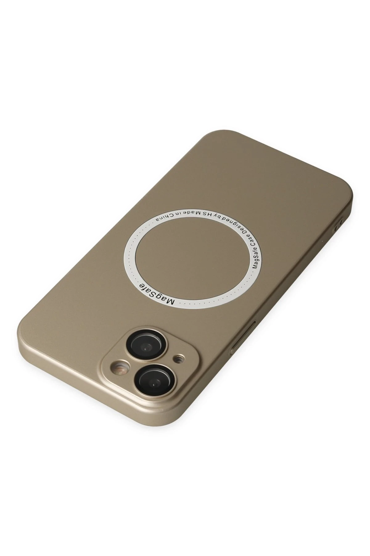 Newface iPhone 14 Plus Kılıf Jack Magneticsafe Lens Silikon - Gold