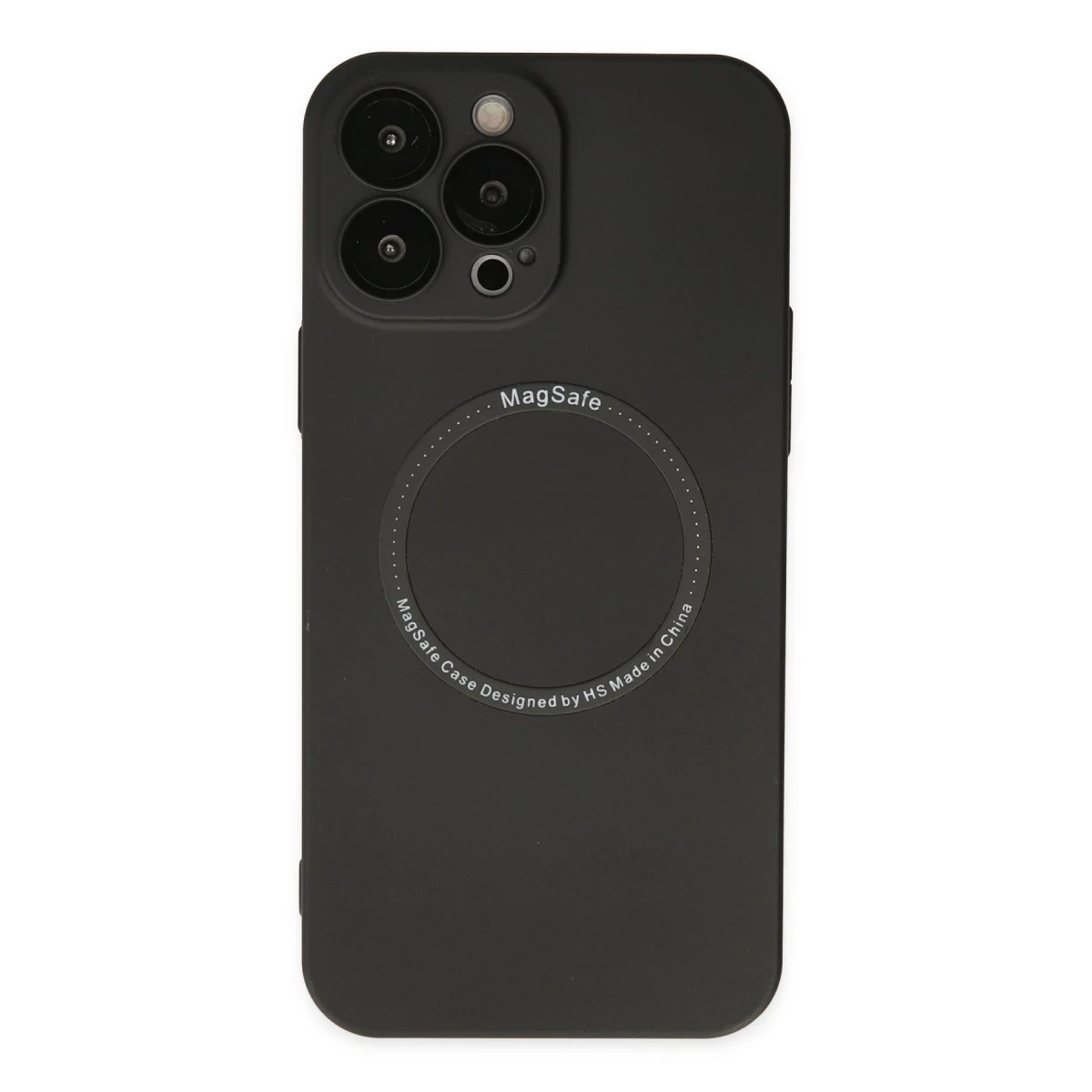 Newface Apple iPhone 14 Pro Kılıf Jack Magneticsafe Lens Silikon - Siyah — görsel 6