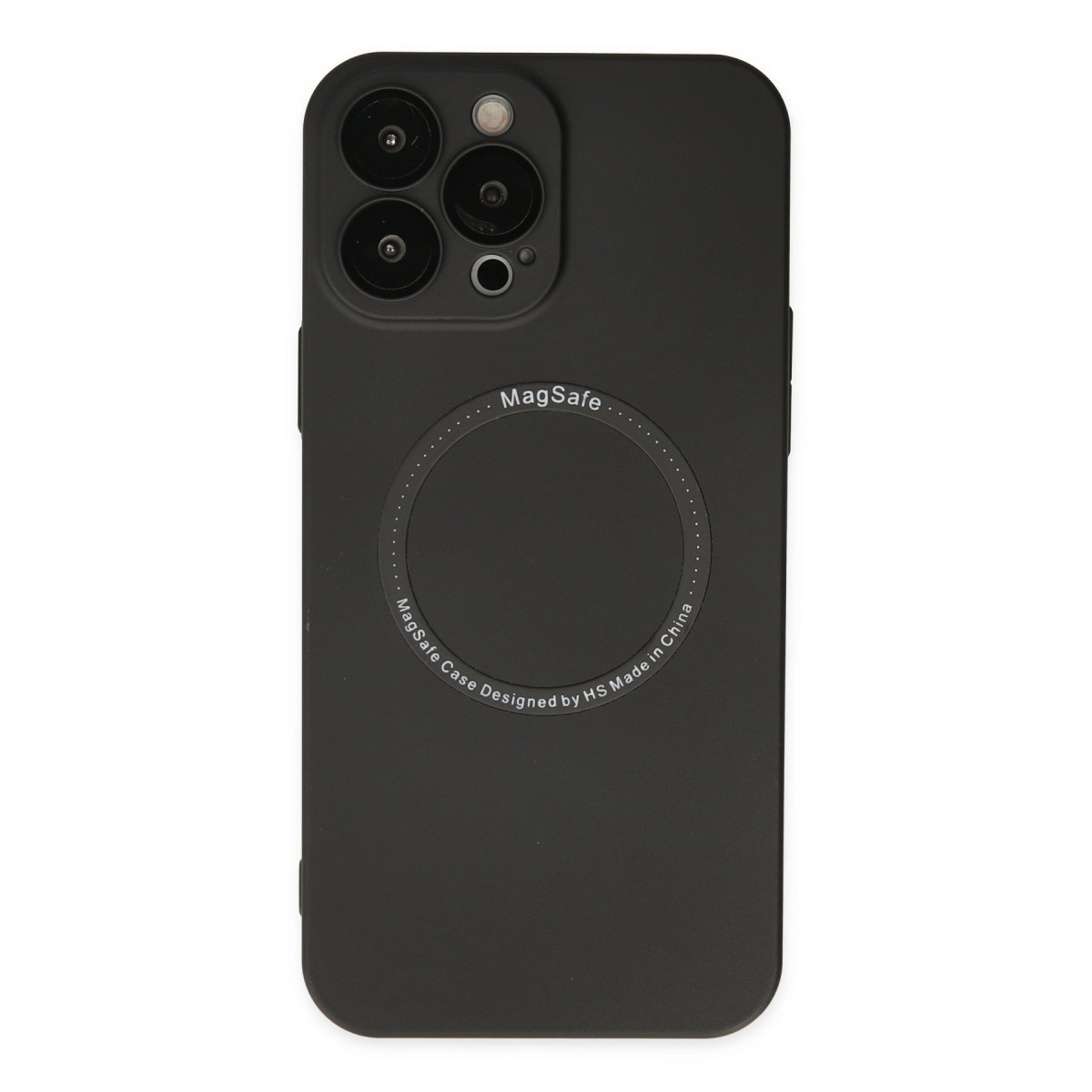 Newface Apple iPhone 14 Pro Kılıf Jack Magneticsafe Lens Silikon - Siyah — görsel 11