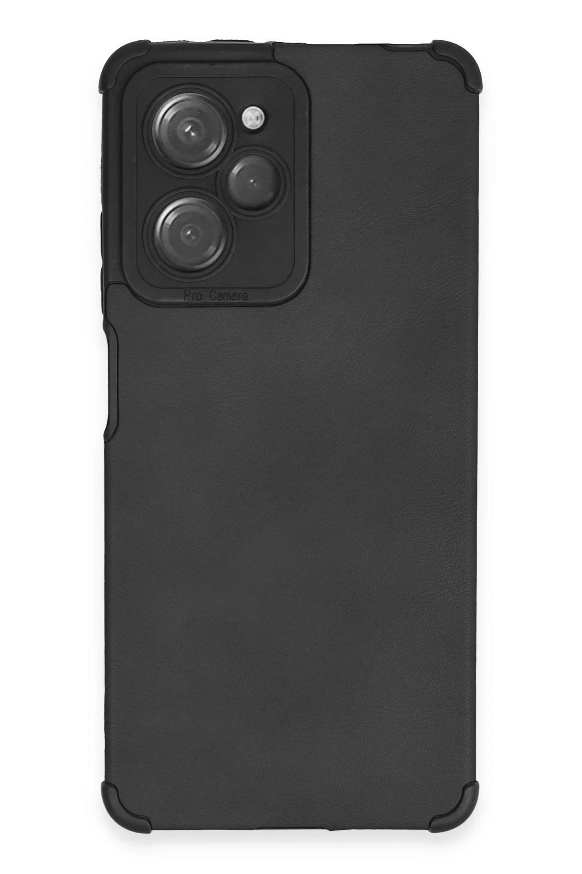 Newface Xiaomi Redmi Note 12 Pro 5G Kılıf Loop Deri Silikon - Siyah
