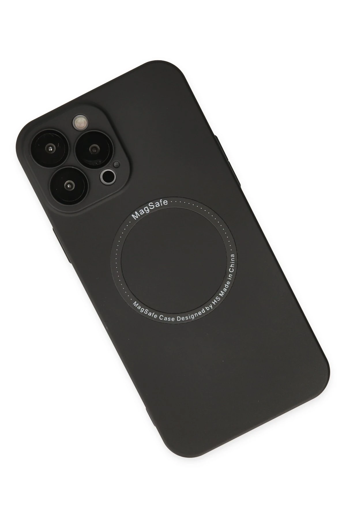Newface Apple iPhone 14 Pro Kılıf Jack Magneticsafe Lens Silikon - Siyah — görsel 3