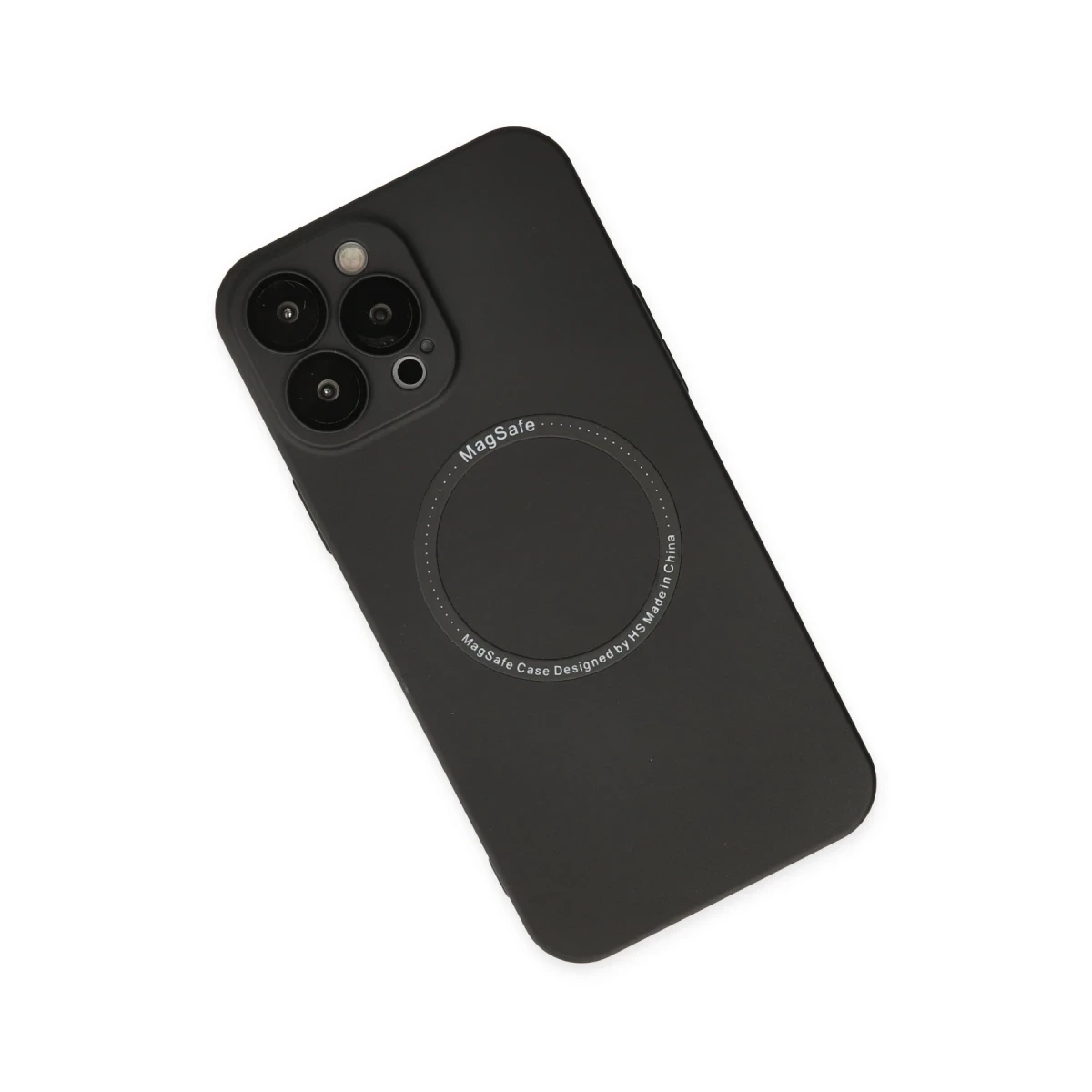 Newface Apple iPhone 14 Pro Kılıf Jack Magneticsafe Lens Silikon - Siyah — görsel 8