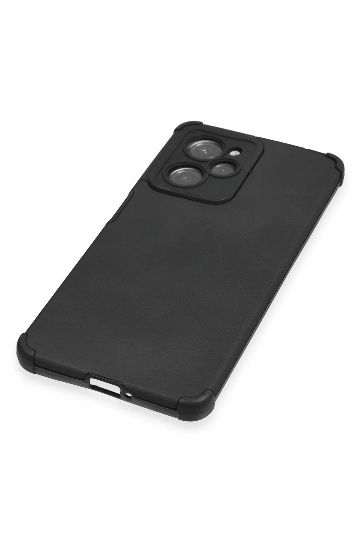 Newface Xiaomi Redmi Note 12 Pro 5G Kılıf Loop Deri Silikon - Siyah — görsel 4