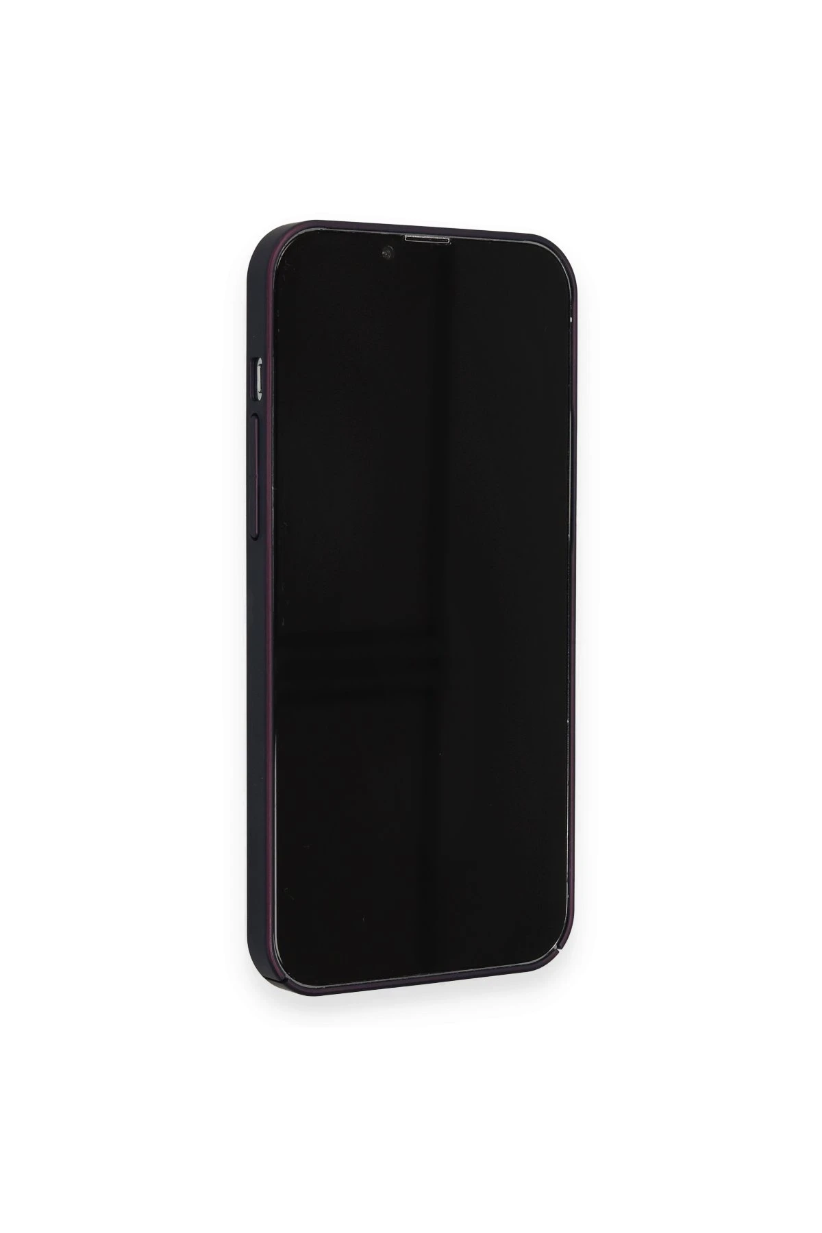 Newface iPhone 14 Pro Kılıf Jack Magneticsafe Lens Silikon - Mürdüm