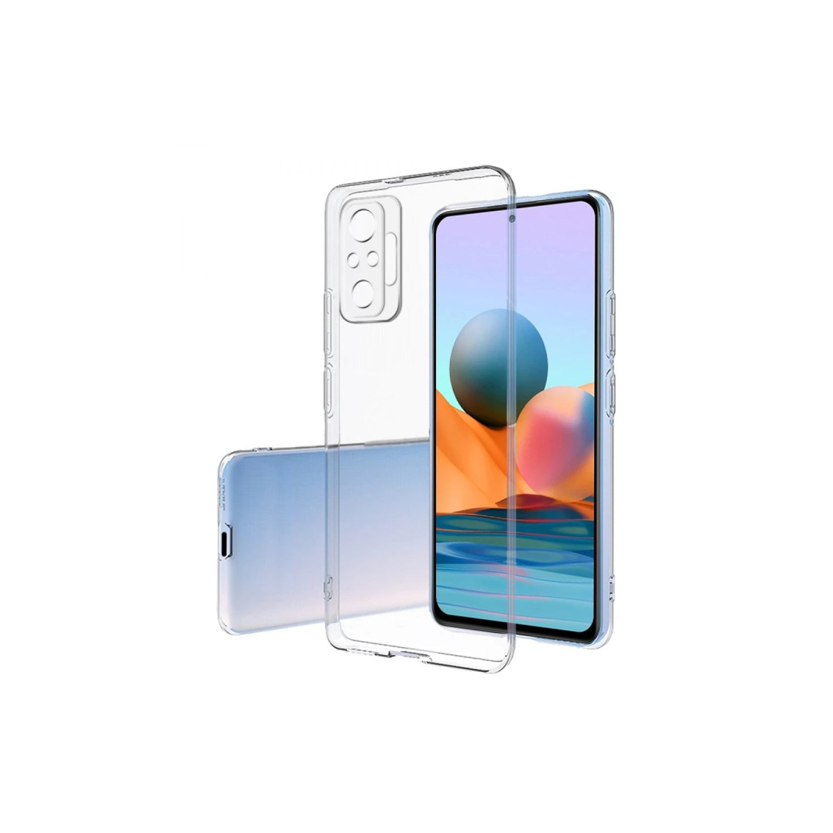 Newface Xiaomi Redmi Note 10 Pro Kılıf Lüx Şeffaf Silikon — görsel 7