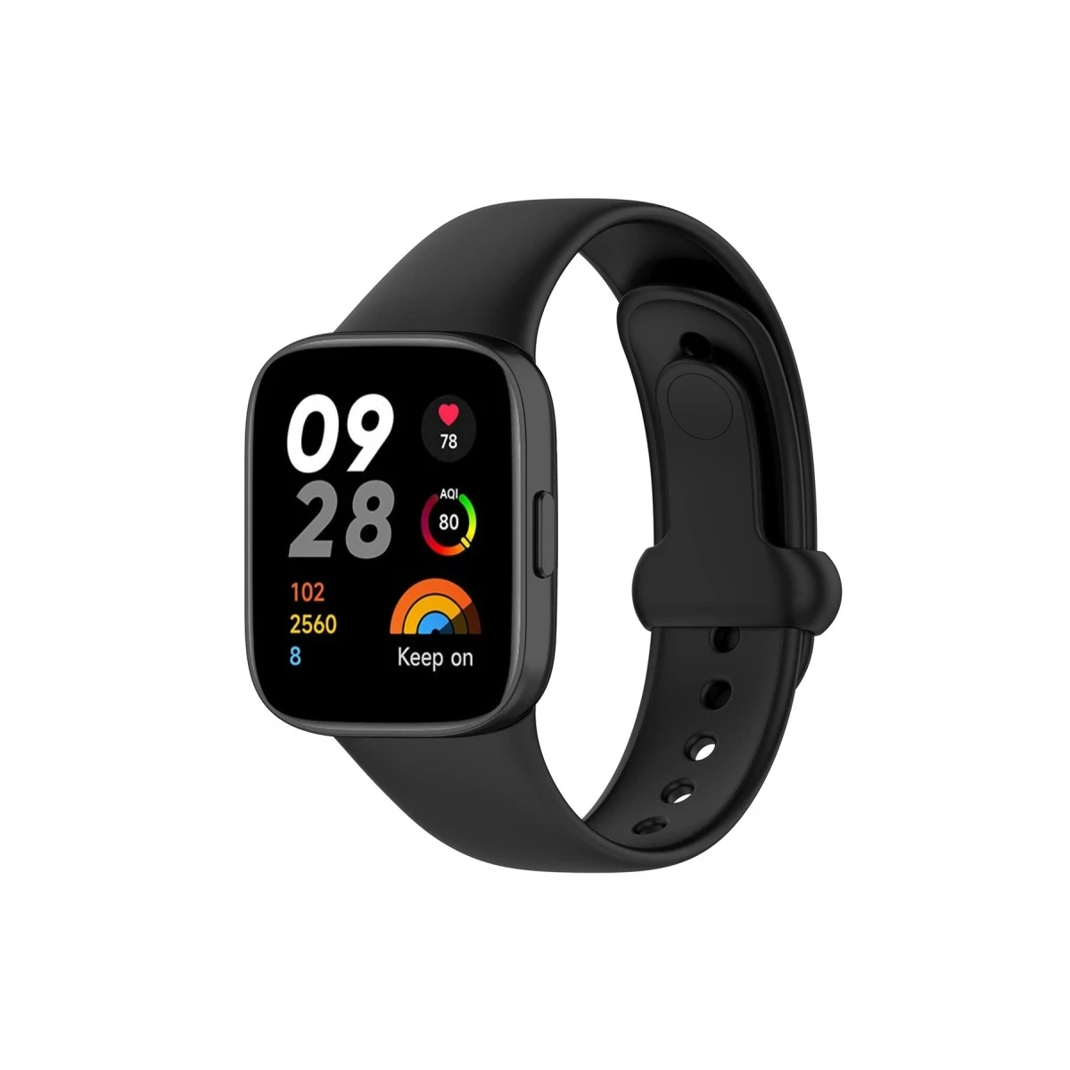 Newface Xiaomi Redmi Watch 3 Origin Silikon Kordon - Siyah — görsel 7