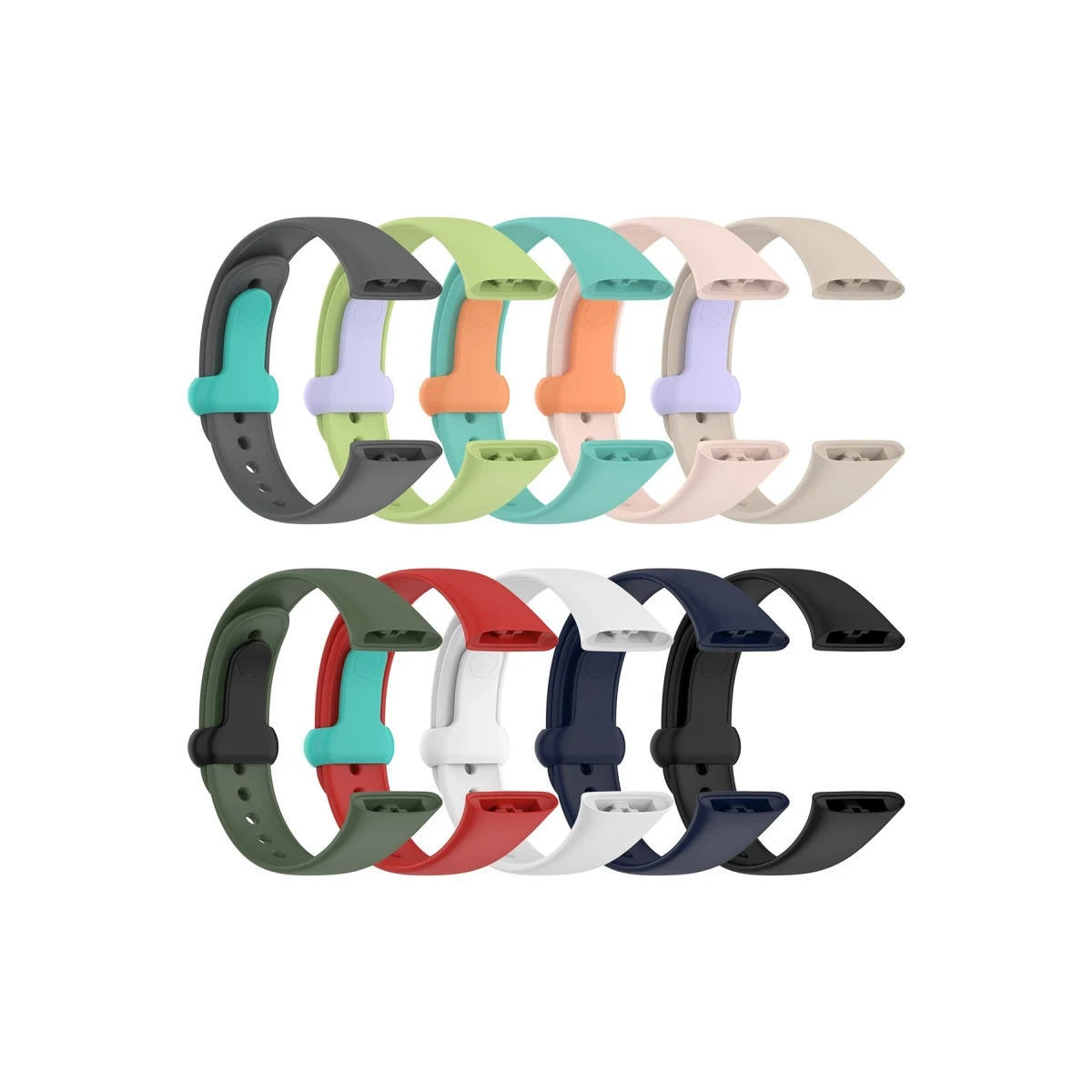 Newface Xiaomi Redmi Watch 3 Origin Silikon Kordon - Siyah — görsel 11