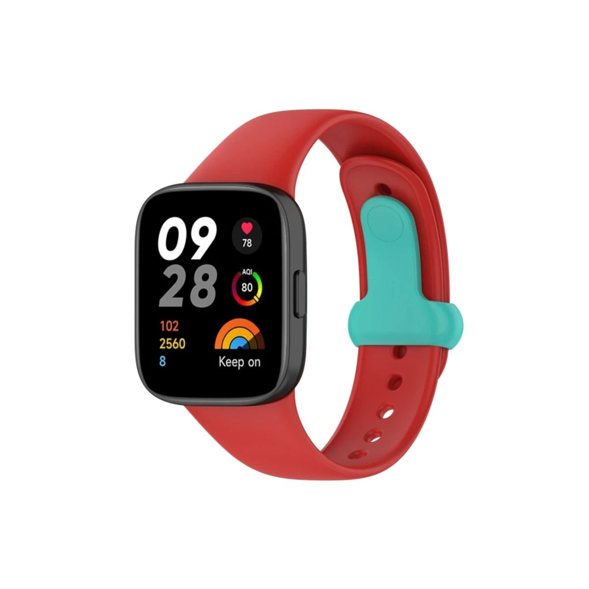Xiaomi Redmi Watch 3 Origin Silikon Kordon - Kırmızı