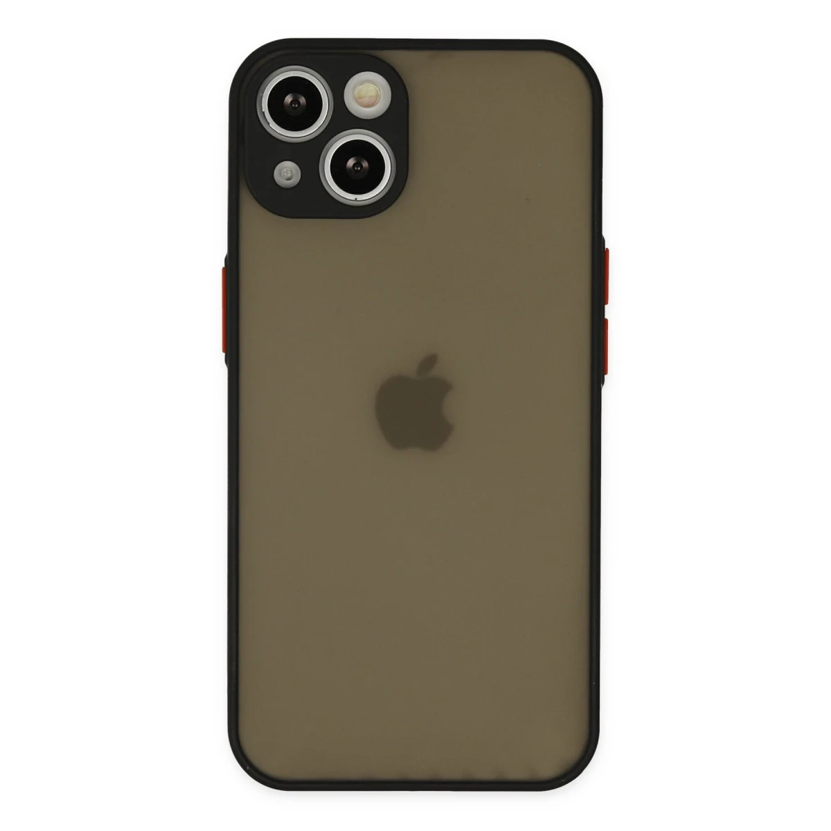 Newface Apple iPhone 14 Kılıf Montreal Silikon Kapak - Siyah — görsel 4