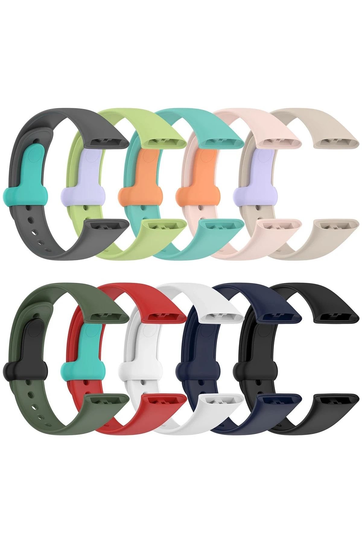 Newface Xiaomi Redmi Watch 3 Origin Silikon Kordon - Pudra