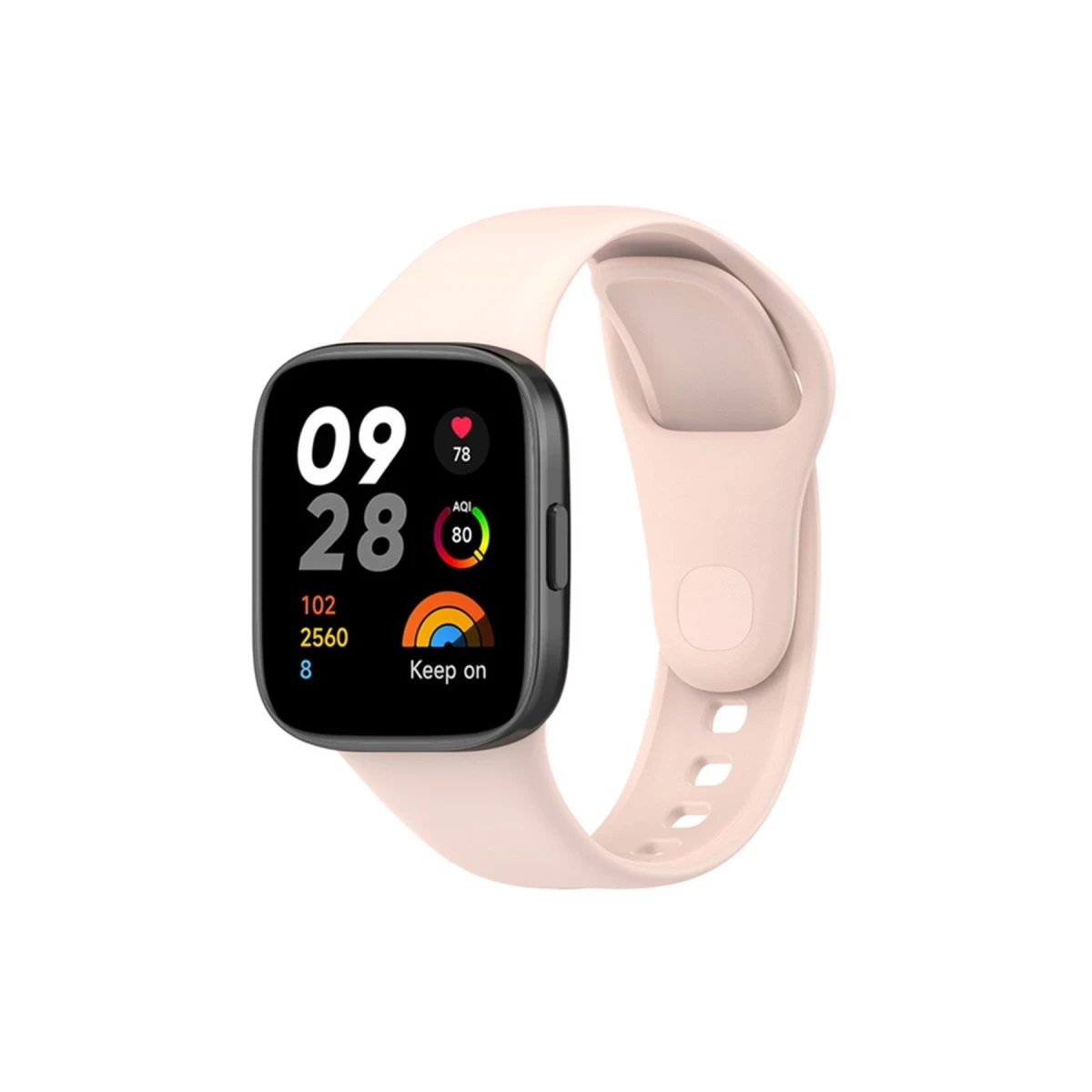 Newface Xiaomi Redmi Watch 3 Klasik Kordon - Pudra