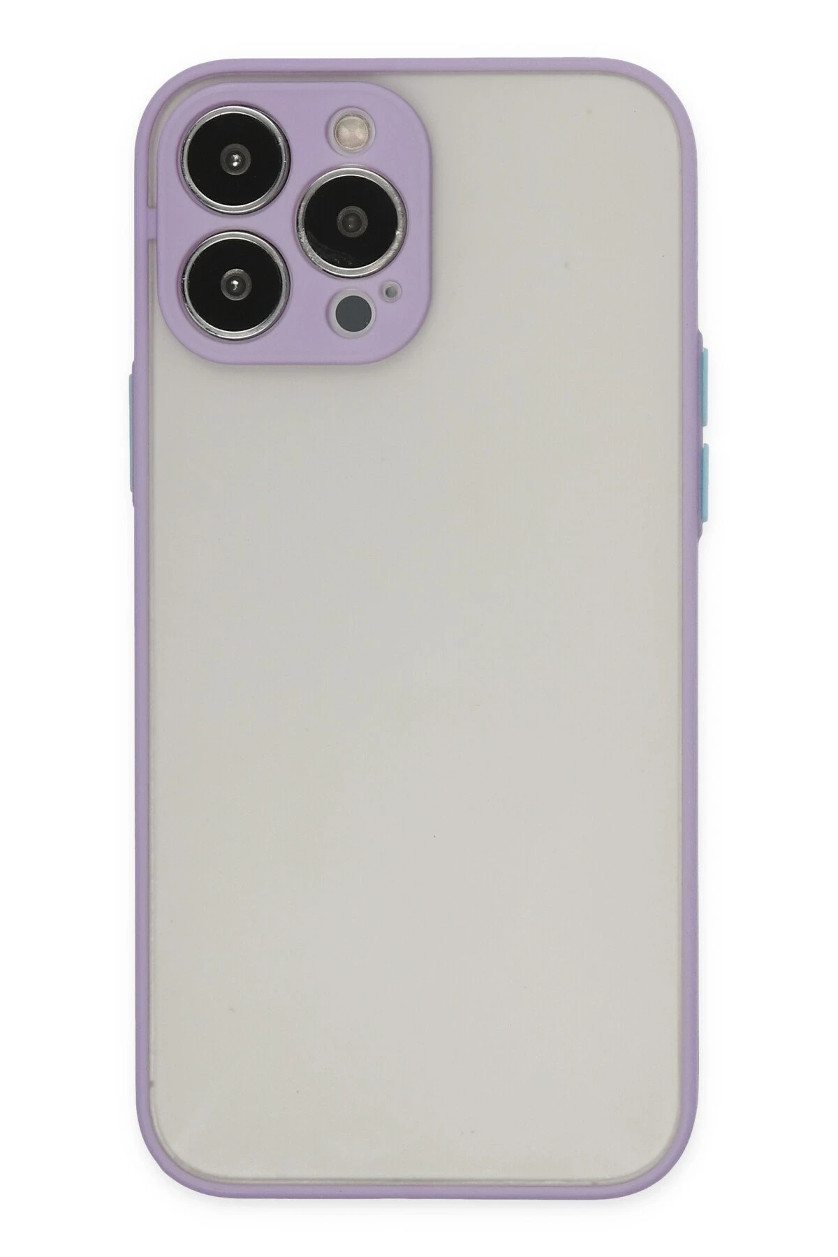 Newface iPhone 14 Pro Kılıf Montreal Silikon Kapak - Mor