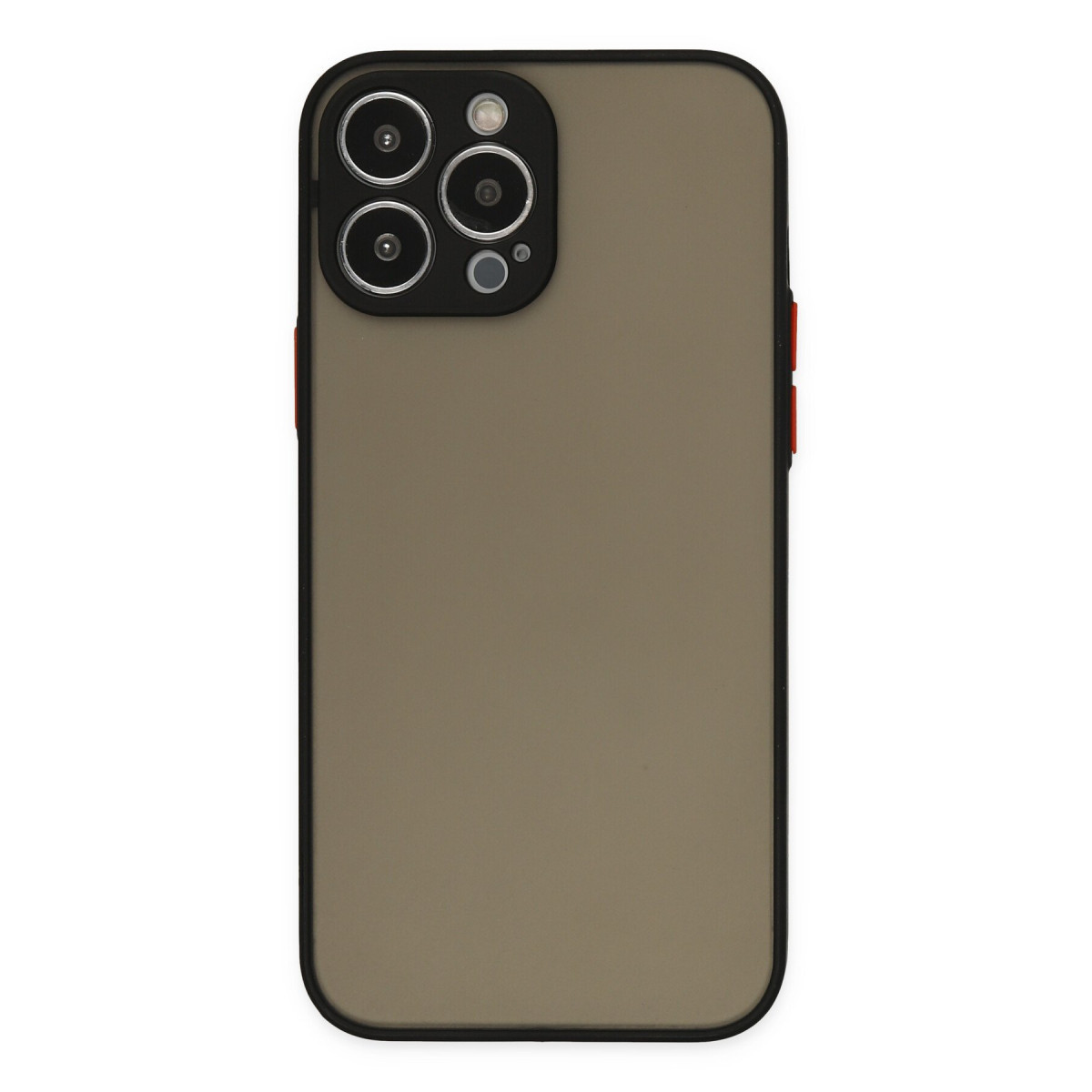 Newface Apple iPhone 14 Pro Max Kılıf Montreal Silikon Kapak - Siyah — görsel 7