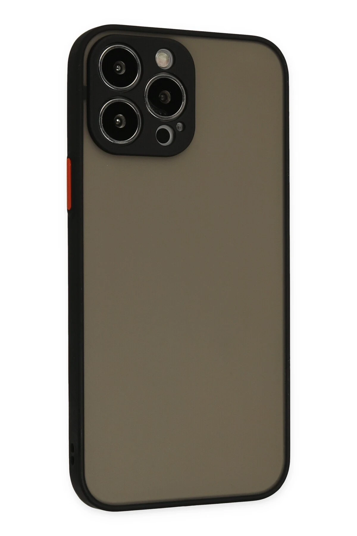 Newface iPhone 14 Pro Max Kılıf Montreal Silikon Kapak - Siyah
