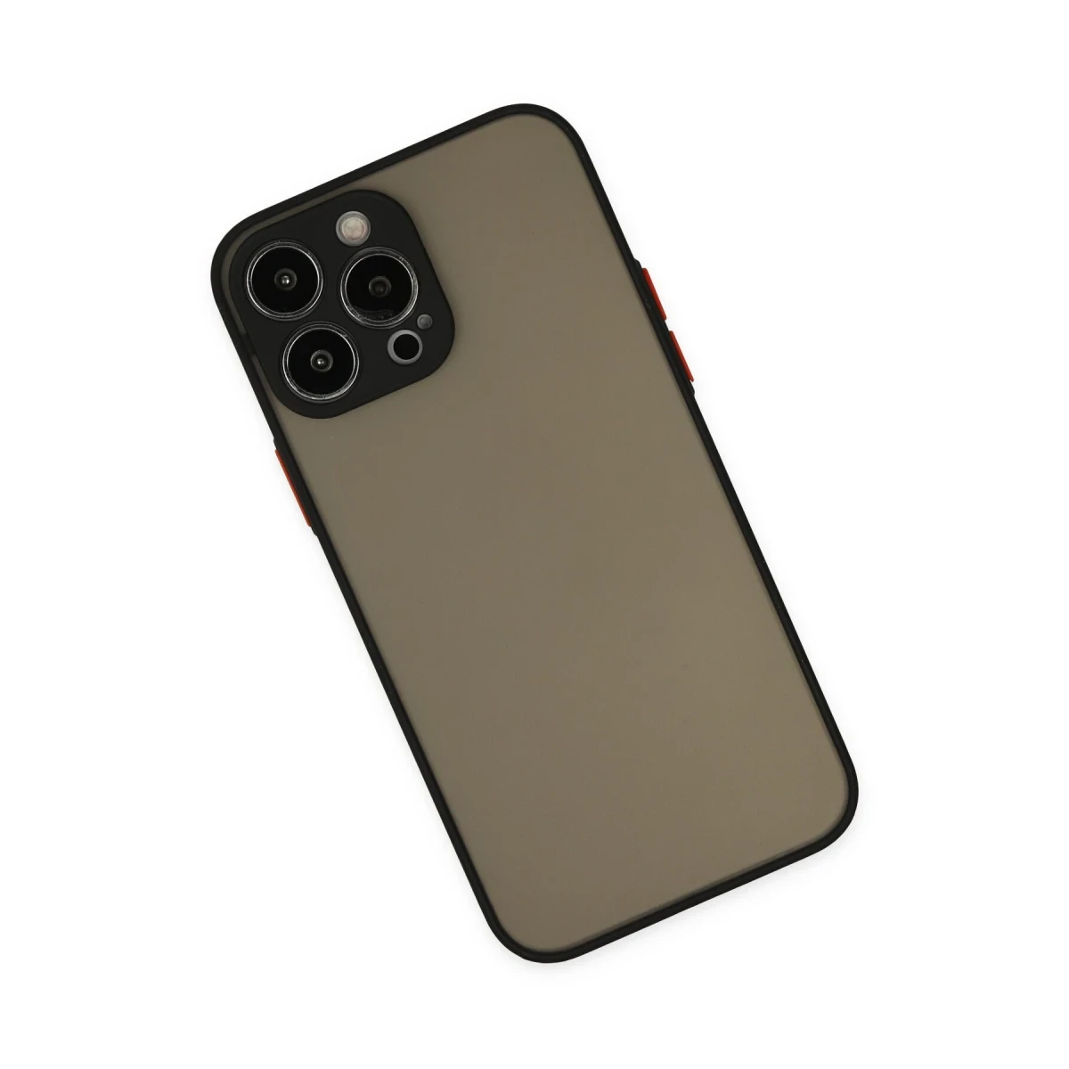 Newface Apple iPhone 14 Pro Max Kılıf Montreal Silikon Kapak - Siyah — görsel 6
