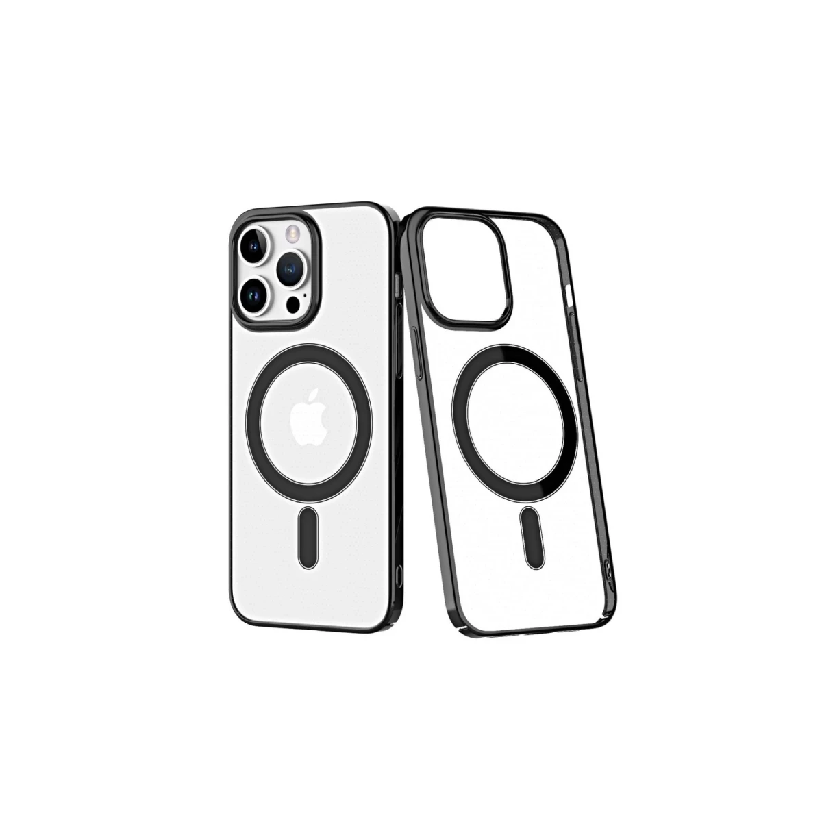 Newface Apple iPhone 13 Pro Max Kılıf Element Magneticsafe Sert Kapak - Siyah — görsel 2