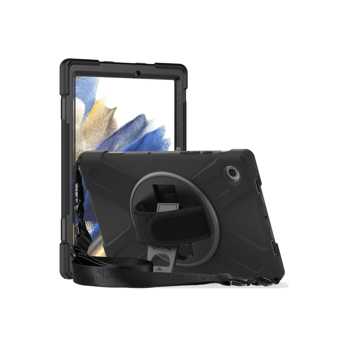 Newface Samsung Galaxy X200 Tab A8 10.5 Kılıf Amazing Tablet Kapak - Mor — görsel 11