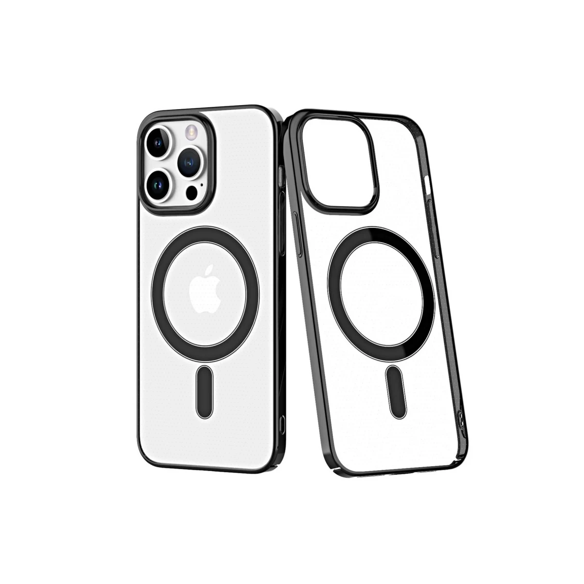 Newface Apple iPhone 14 Pro Max Kılıf Element Magneticsafe Sert Kapak - Siyah — görsel 2
