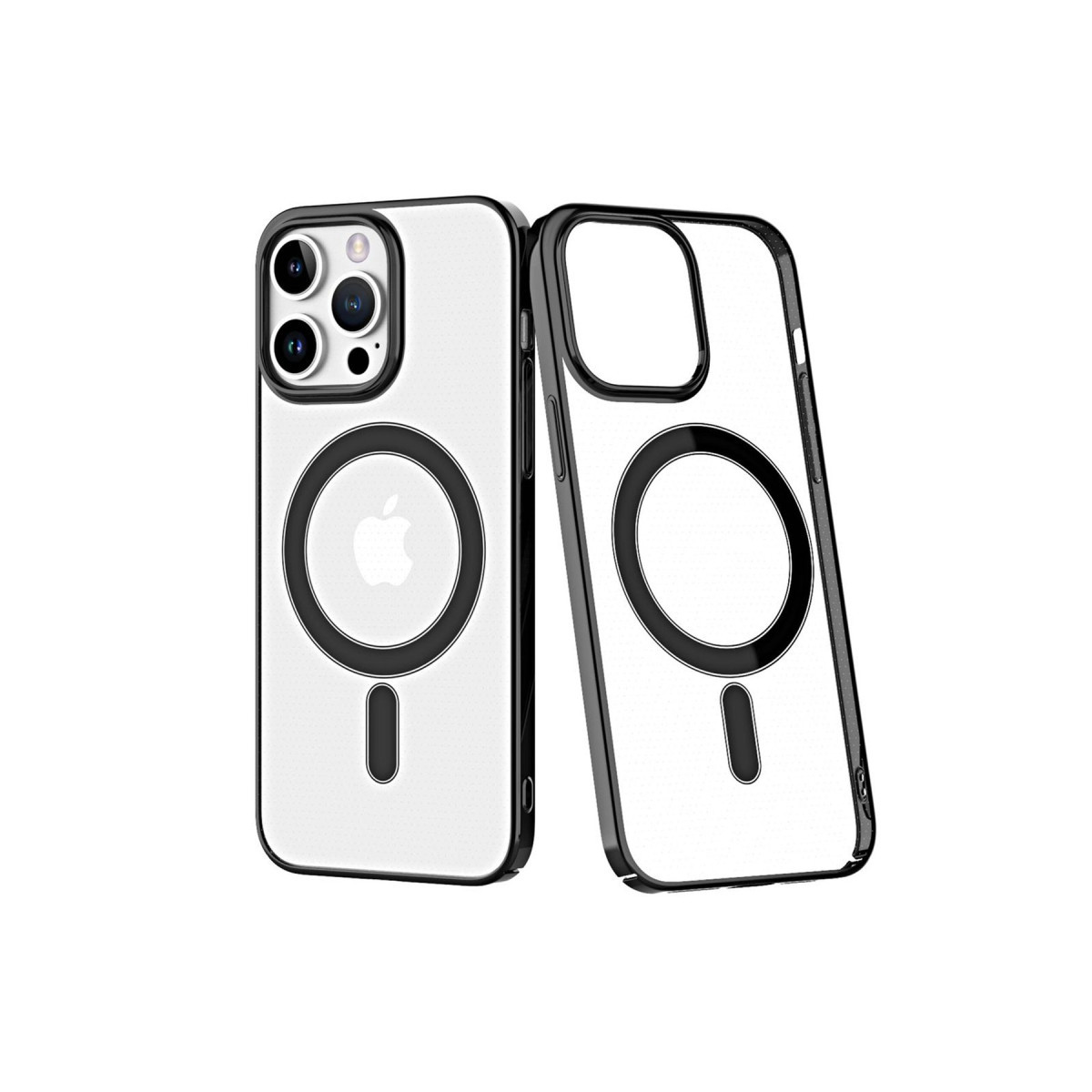 Newface Apple iPhone 14 Pro Max Kılıf Element Magneticsafe Sert Kapak - Siyah — görsel 3