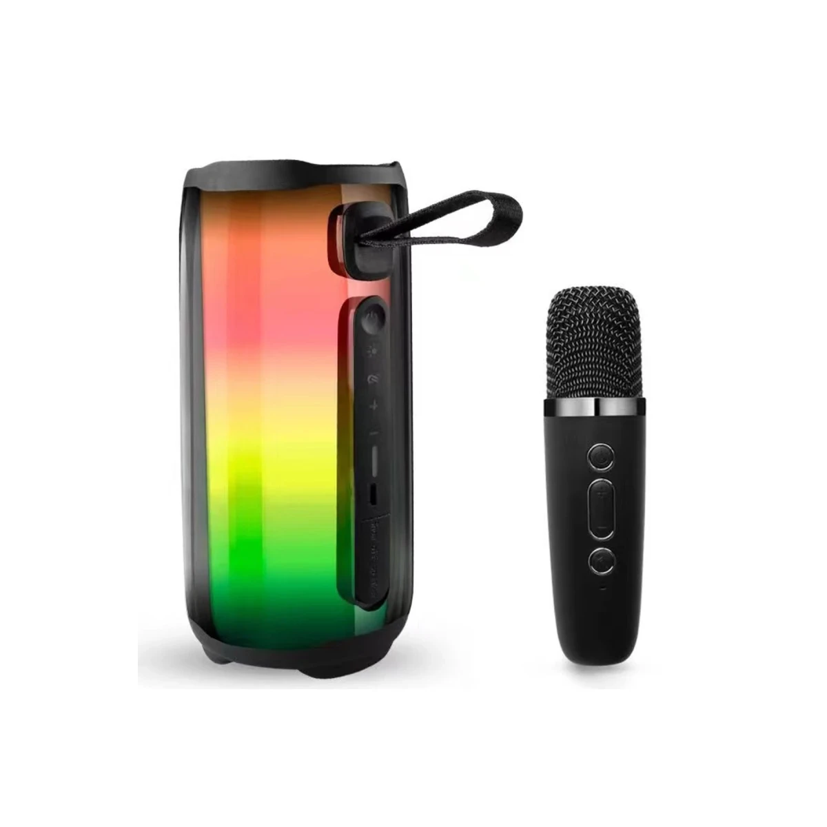 Newface Pluse 5 Mikrofonlu RGB Kablosuz Hoparlör - Siyah — görsel 6
