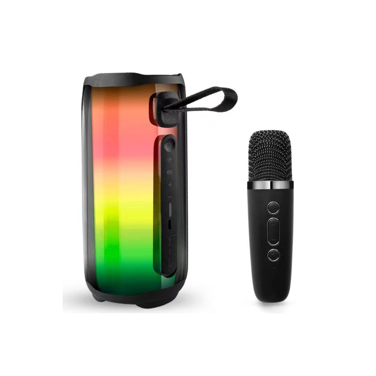 Newface Pluse 5 Mikrofonlu RGB Kablosuz Hoparlör - Siyah — görsel 11