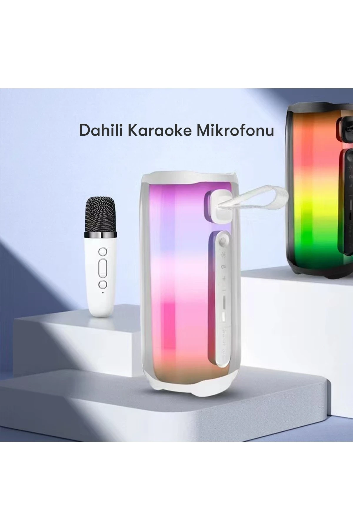 Newface Pluse 5 Mikrofonlu RGB Kablosuz Hoparlör - Siyah — görsel 2