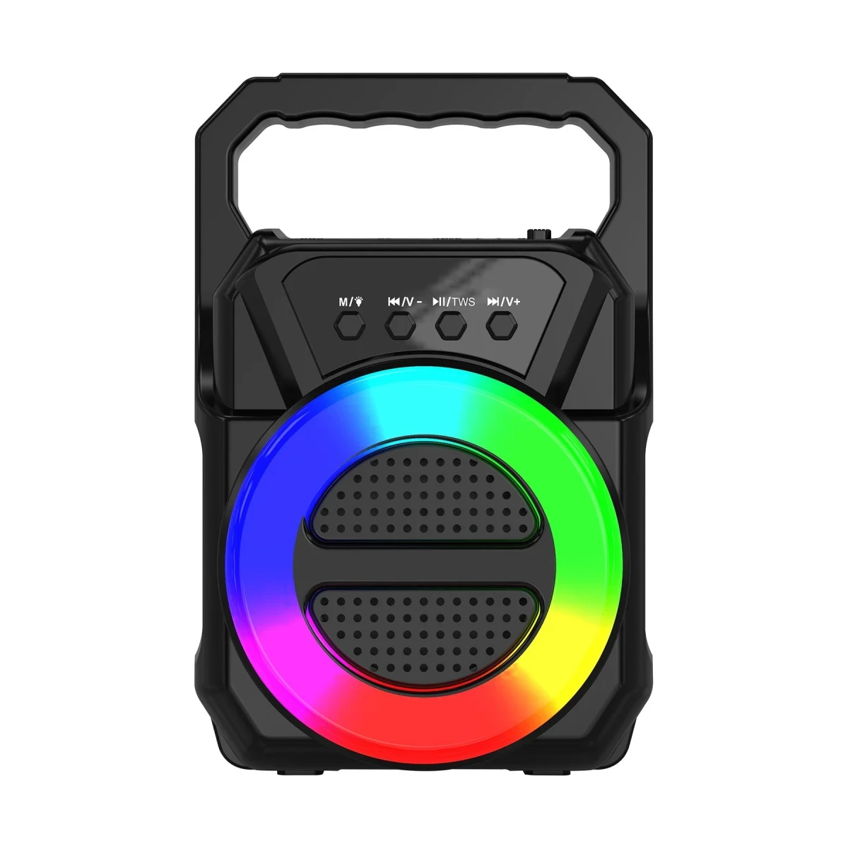 Newface ABS-1309 RGB FM Kablosuz Hoparlör - Siyah — görsel 5