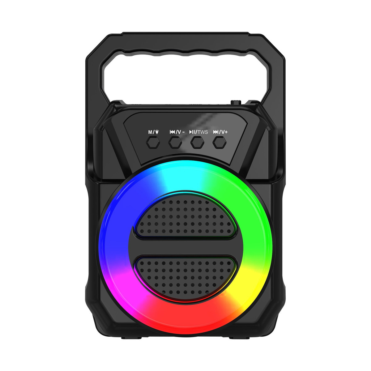 Newface ABS-1309 RGB FM Kablosuz Hoparlör - Siyah — görsel 9