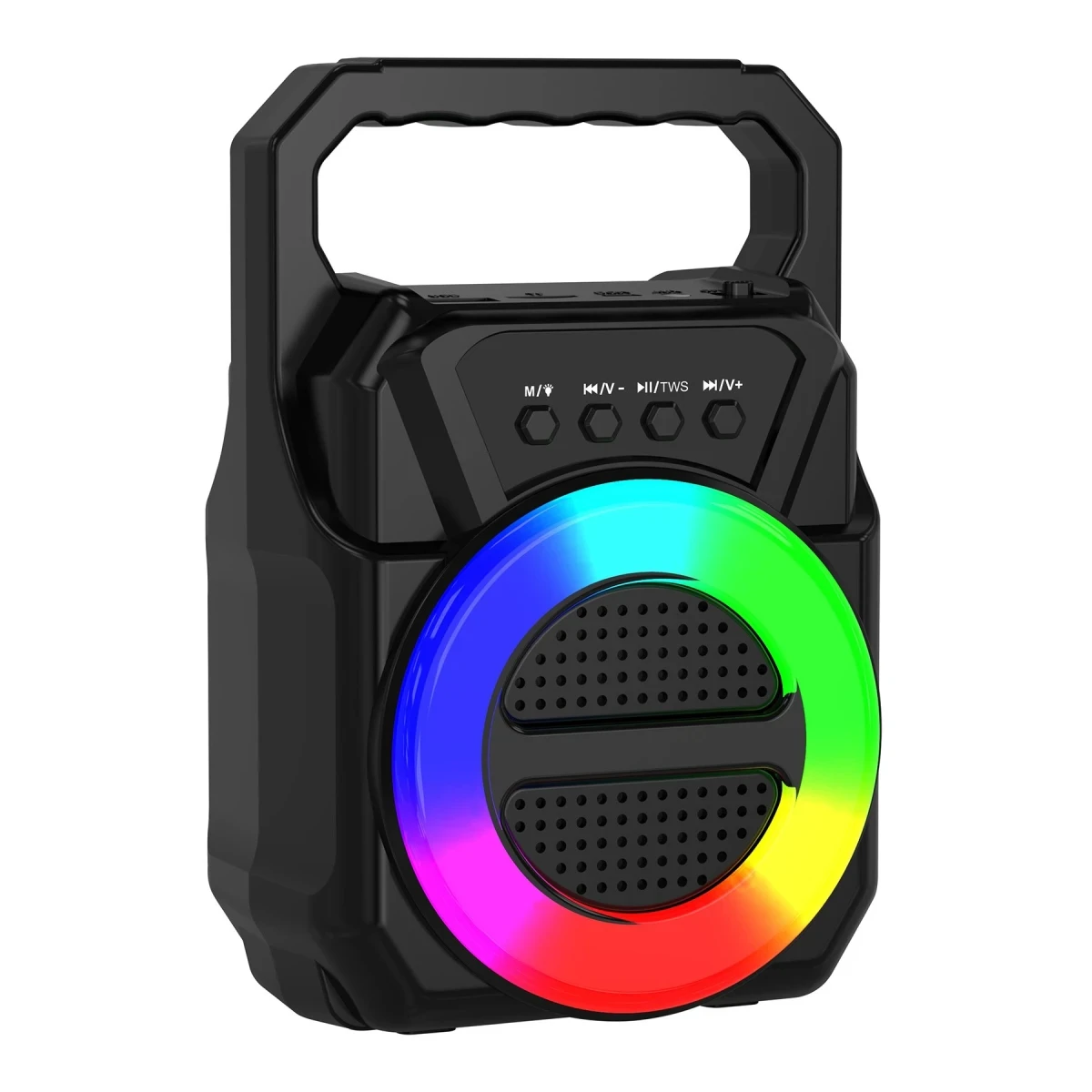 Newface ABS-1309 RGB FM Kablosuz Hoparlör - Siyah — görsel 6