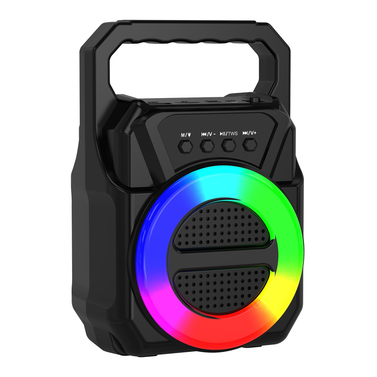 Newface ABS-1309 RGB FM Kablosuz Hoparlör - Siyah — görsel 10