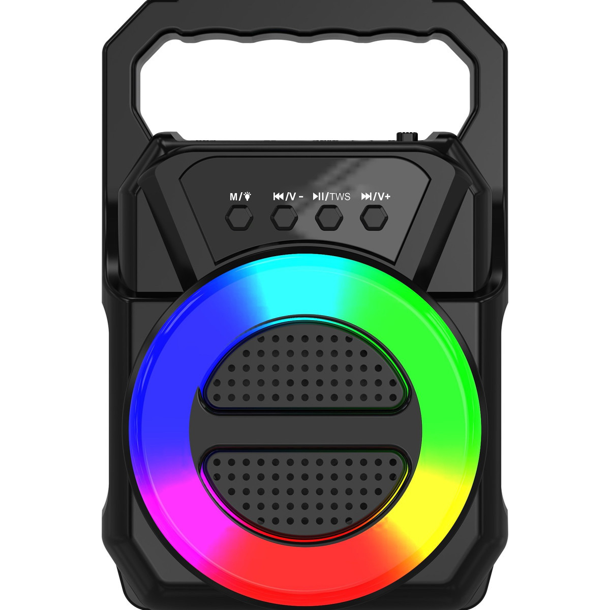 Newface ABS-1309 RGB FM Kablosuz Hoparlör - Siyah — görsel 12