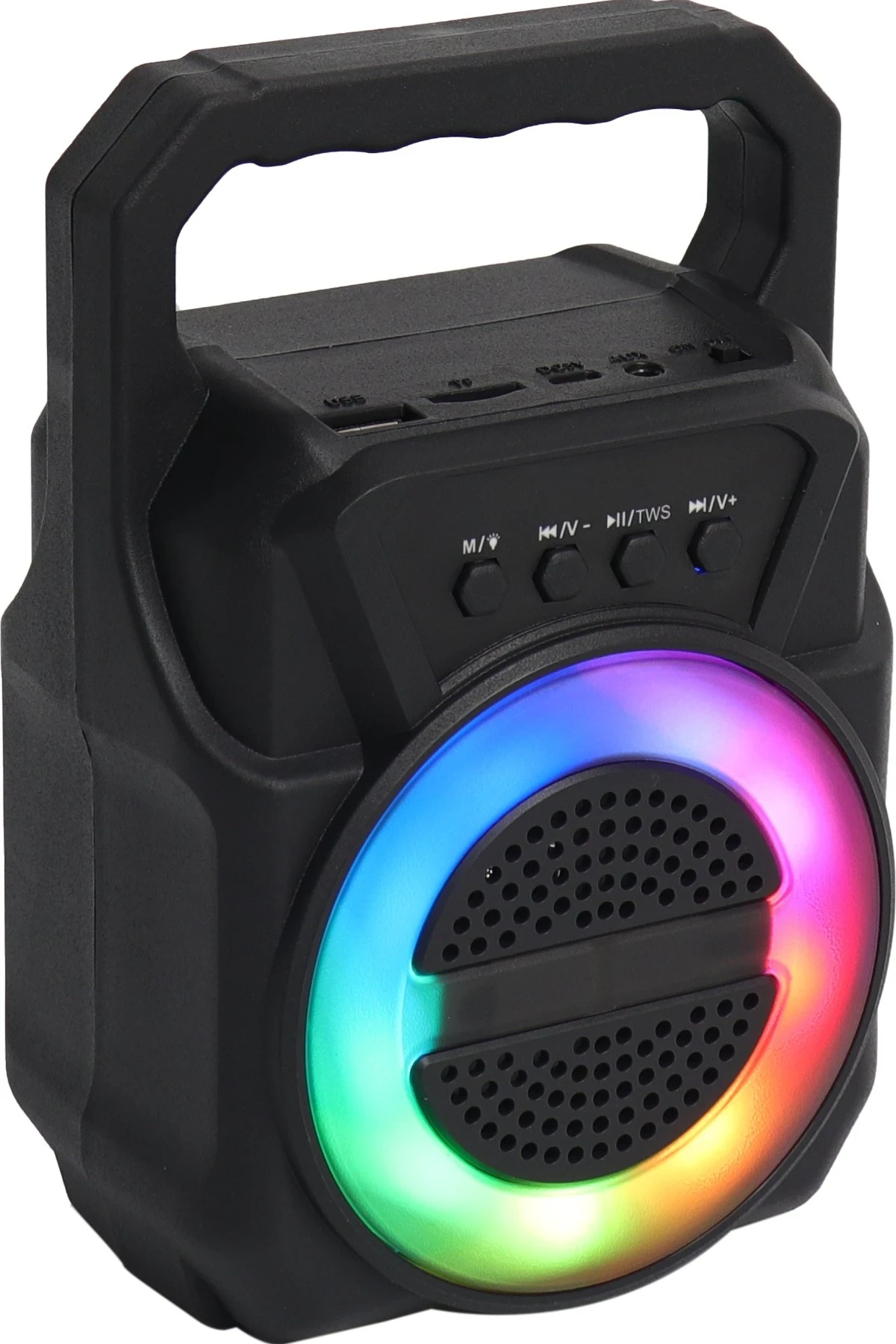 Newface ABS-1309 RGB FM Kablosuz Hoparlör - Siyah — görsel 3