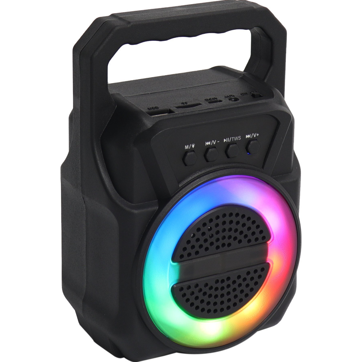 Newface ABS-1309 RGB FM Kablosuz Hoparlör - Siyah — görsel 11
