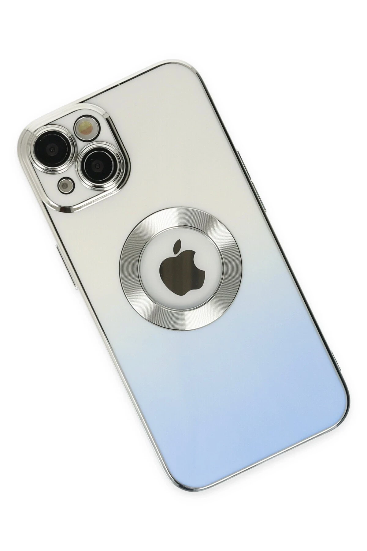 Newface iPhone 14 Plus Kılıf Best Silikon - Mavi