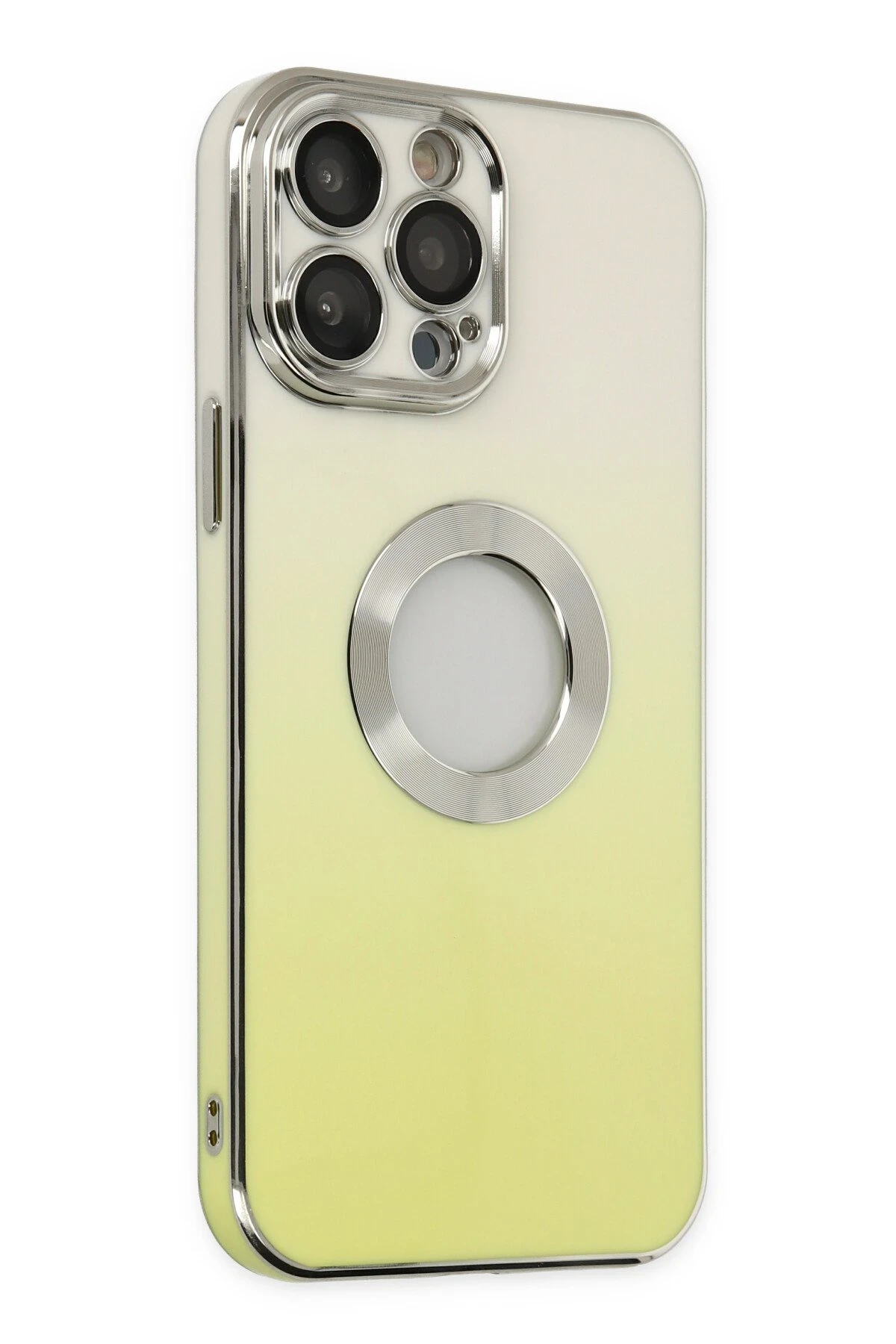 Newface iPhone 14 Pro Max Kılıf Best Silikon - Sarı