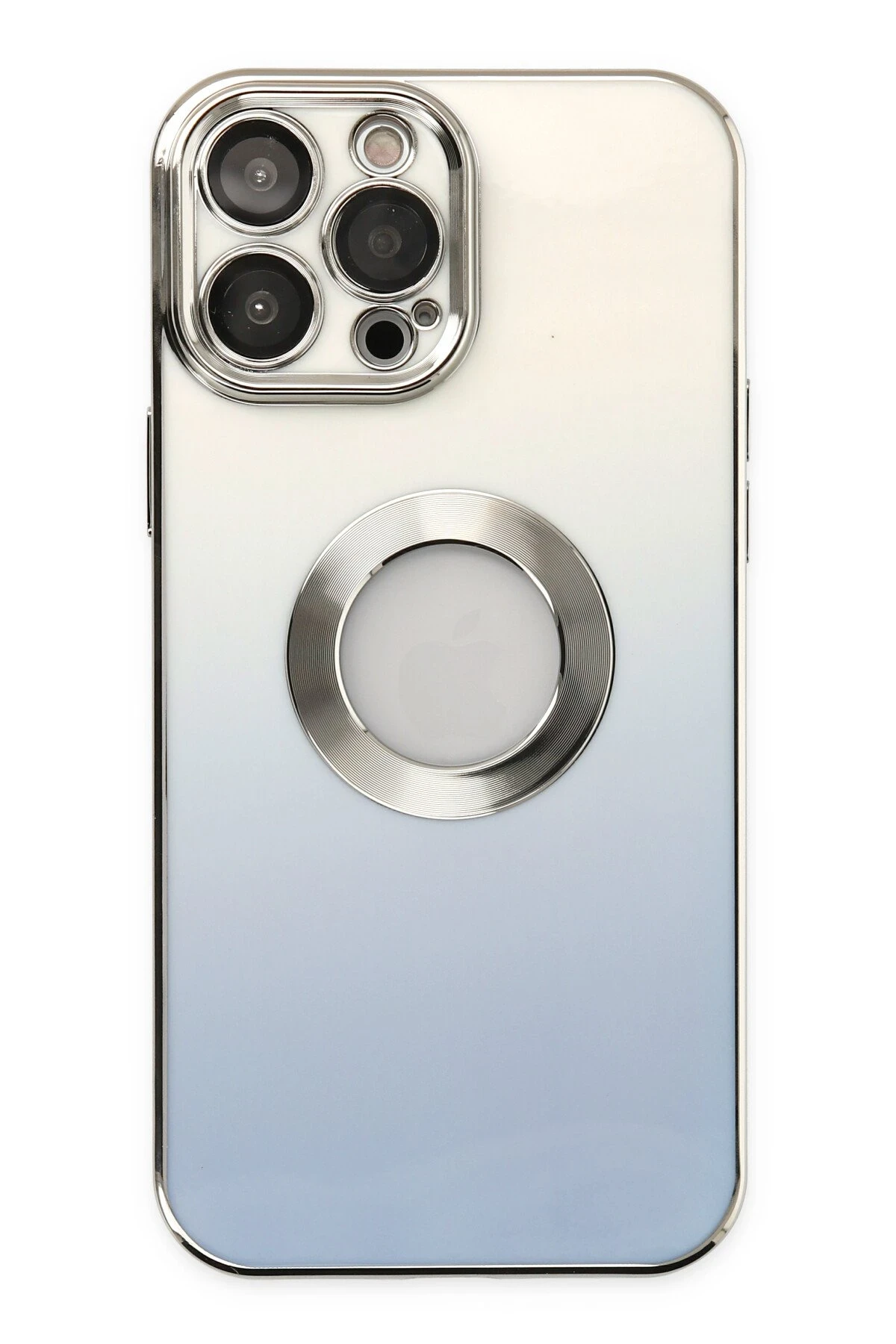 Newface iPhone 14 Pro Max Kılıf Best Silikon - Mavi