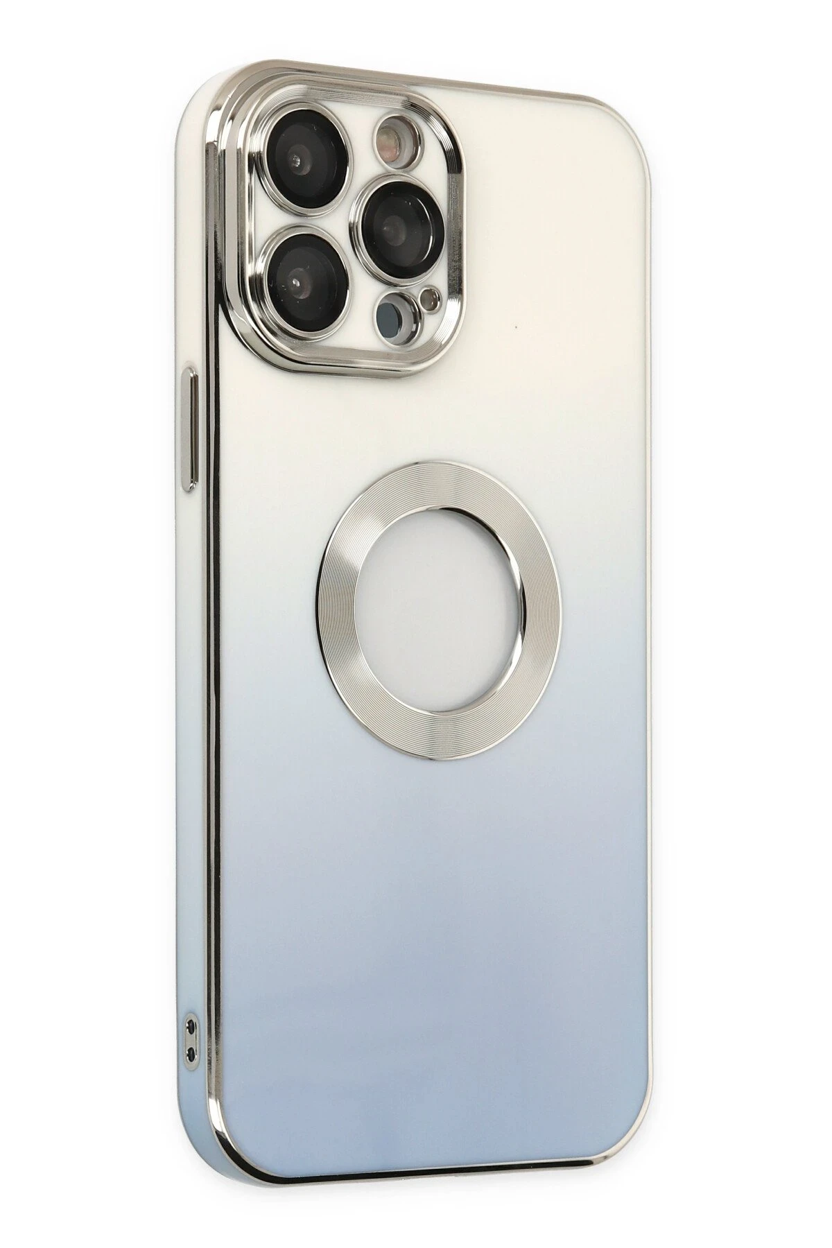 Newface iPhone 14 Pro Max Kılıf Best Silikon - Mavi