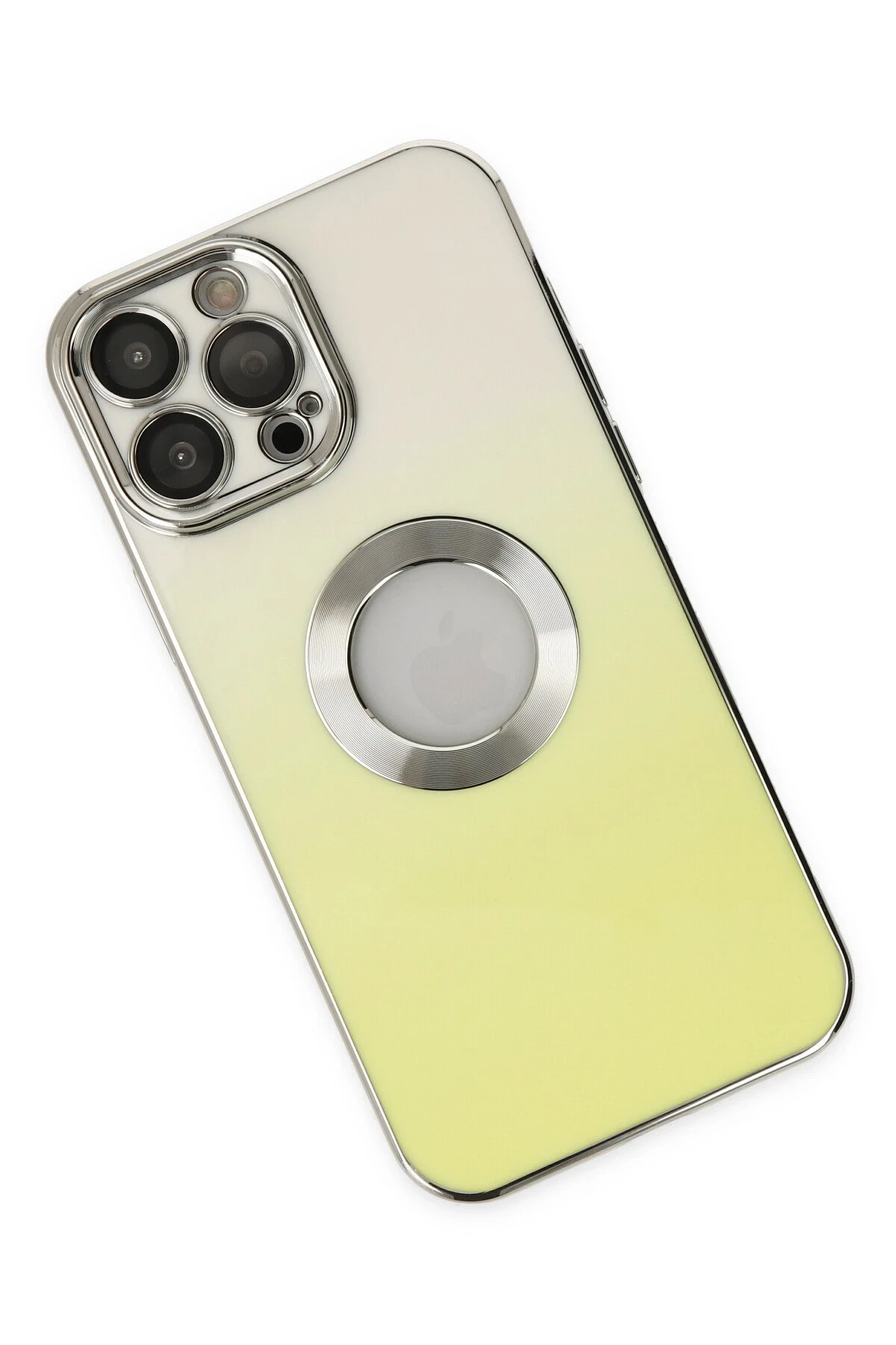 Newface iPhone 13 Pro Kılıf Best Silikon - Sarı