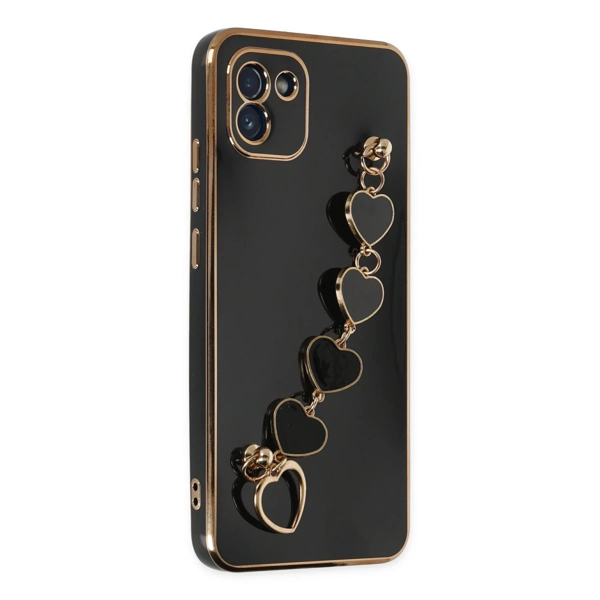 Newface Samsung Galaxy A03 Kılıf Esila Silikon - Siyah — görsel 6